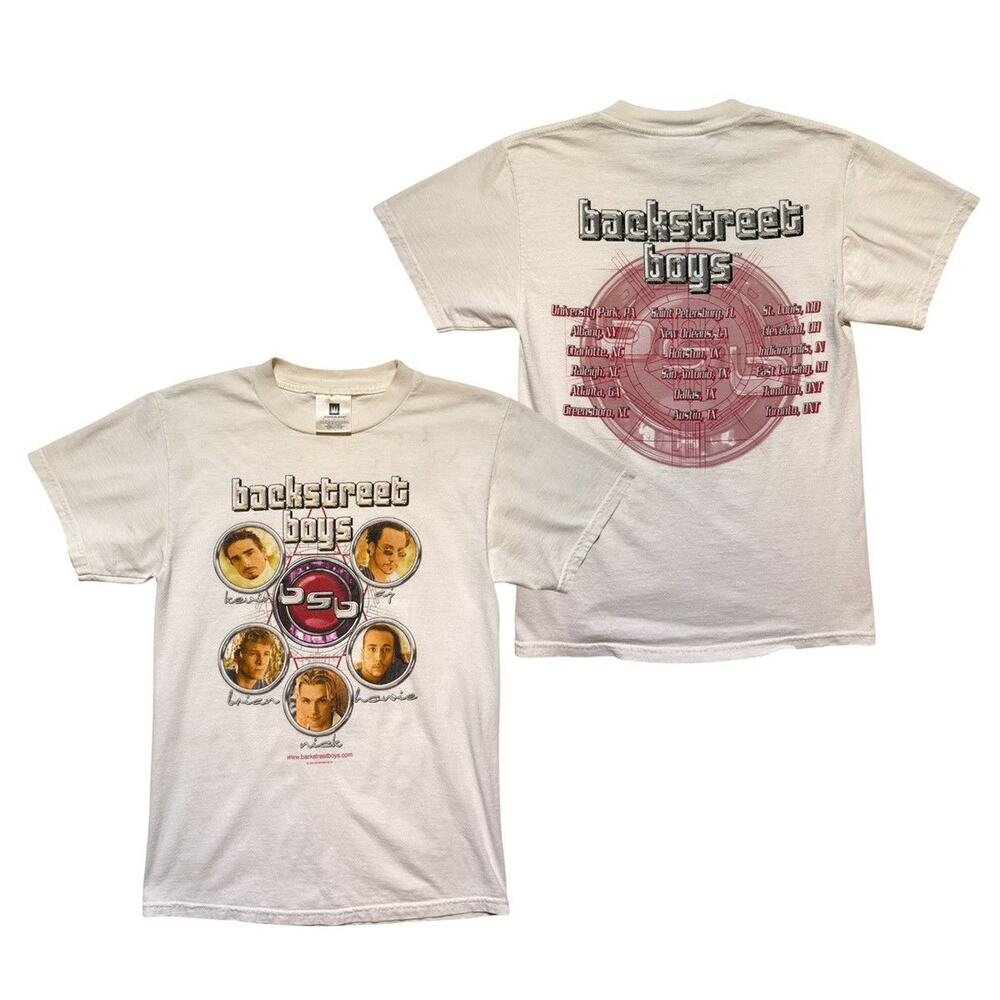 1999 Backstreet boys Millennium tour tee